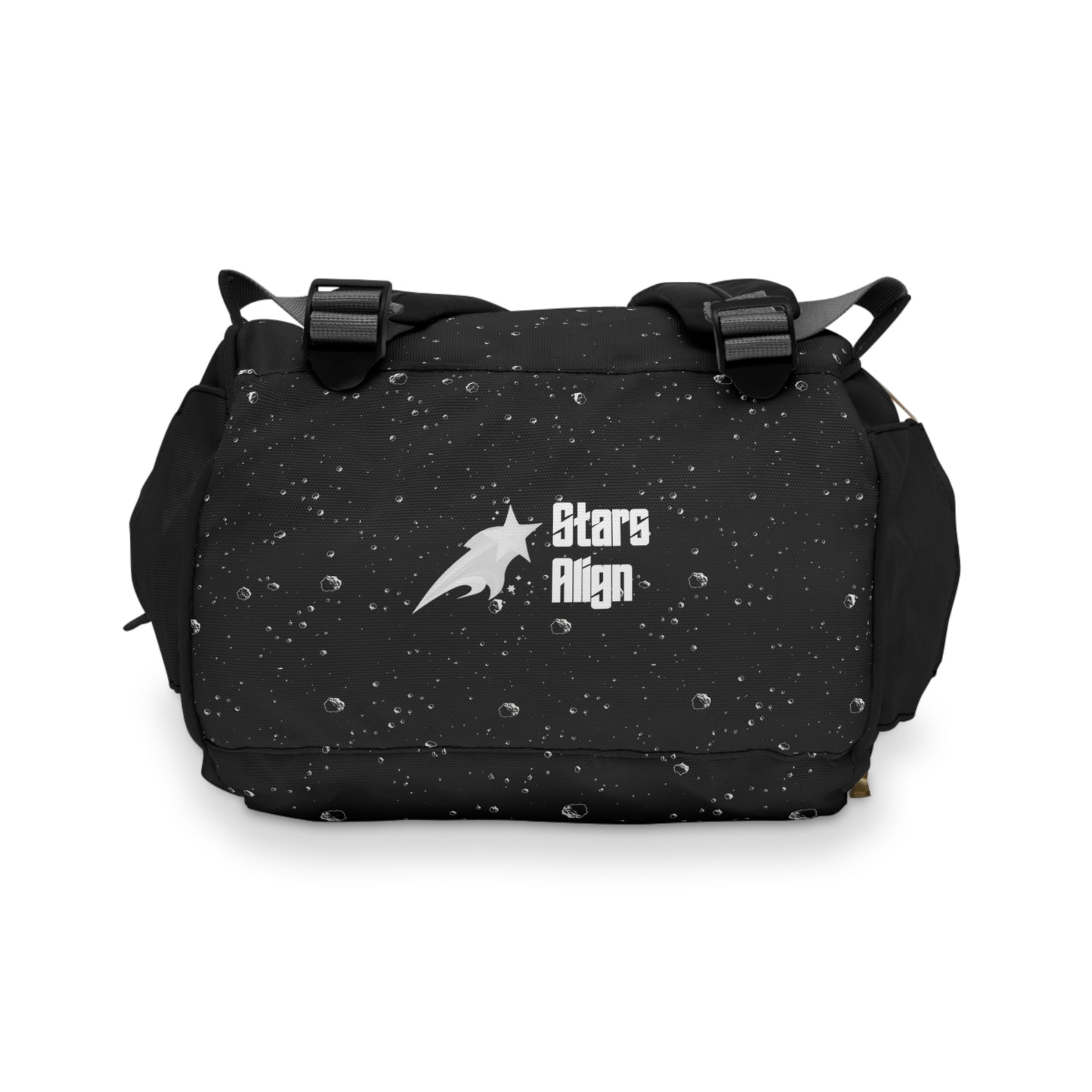 Asteroid Adventurer Diaper Backpack (Black)