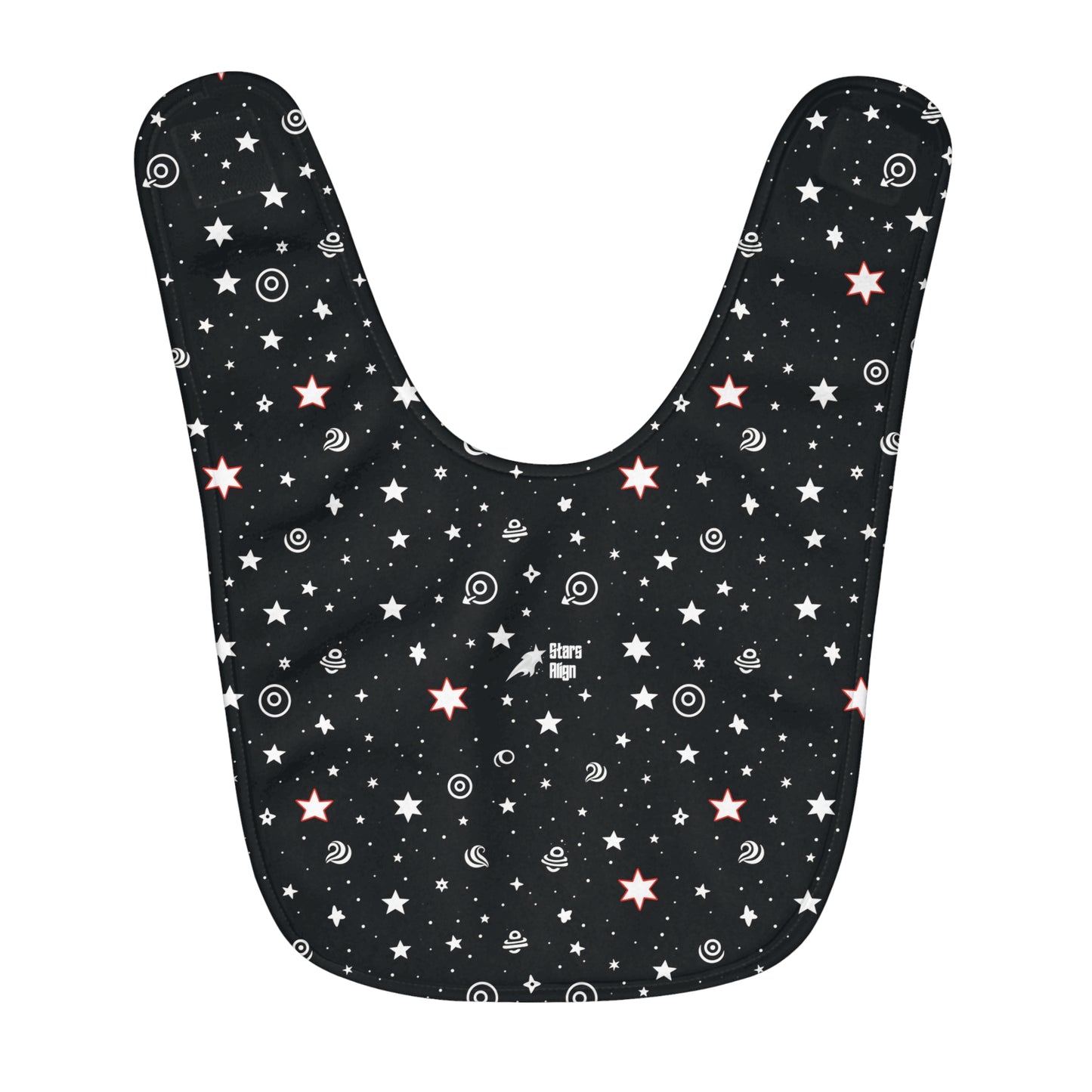 Galactic Fleece Baby Bib