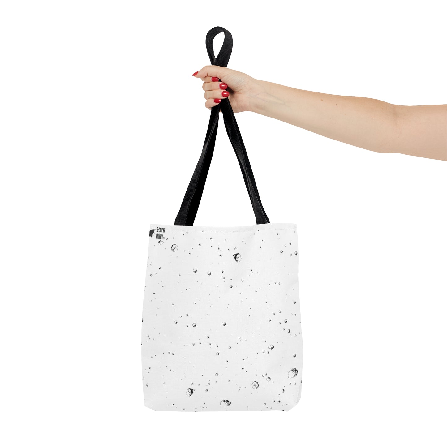 Asteroids Tote Bag (White)