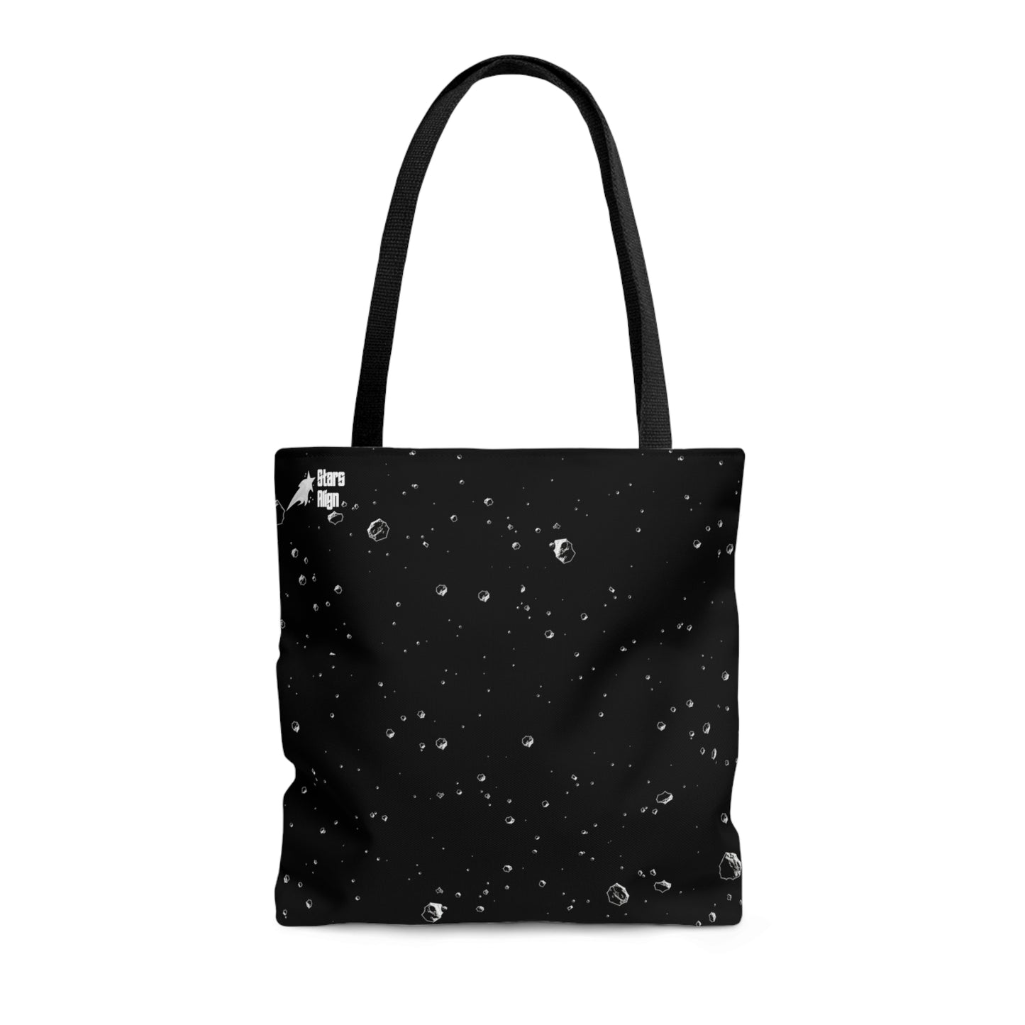 Asteroids Tote Bag (Black)