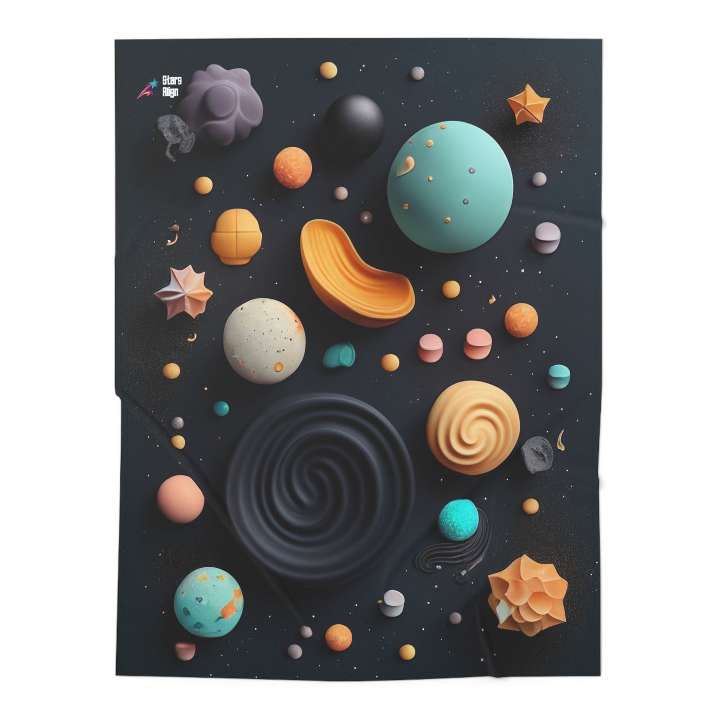 Planetary Sky - Baby Swaddle Blanket