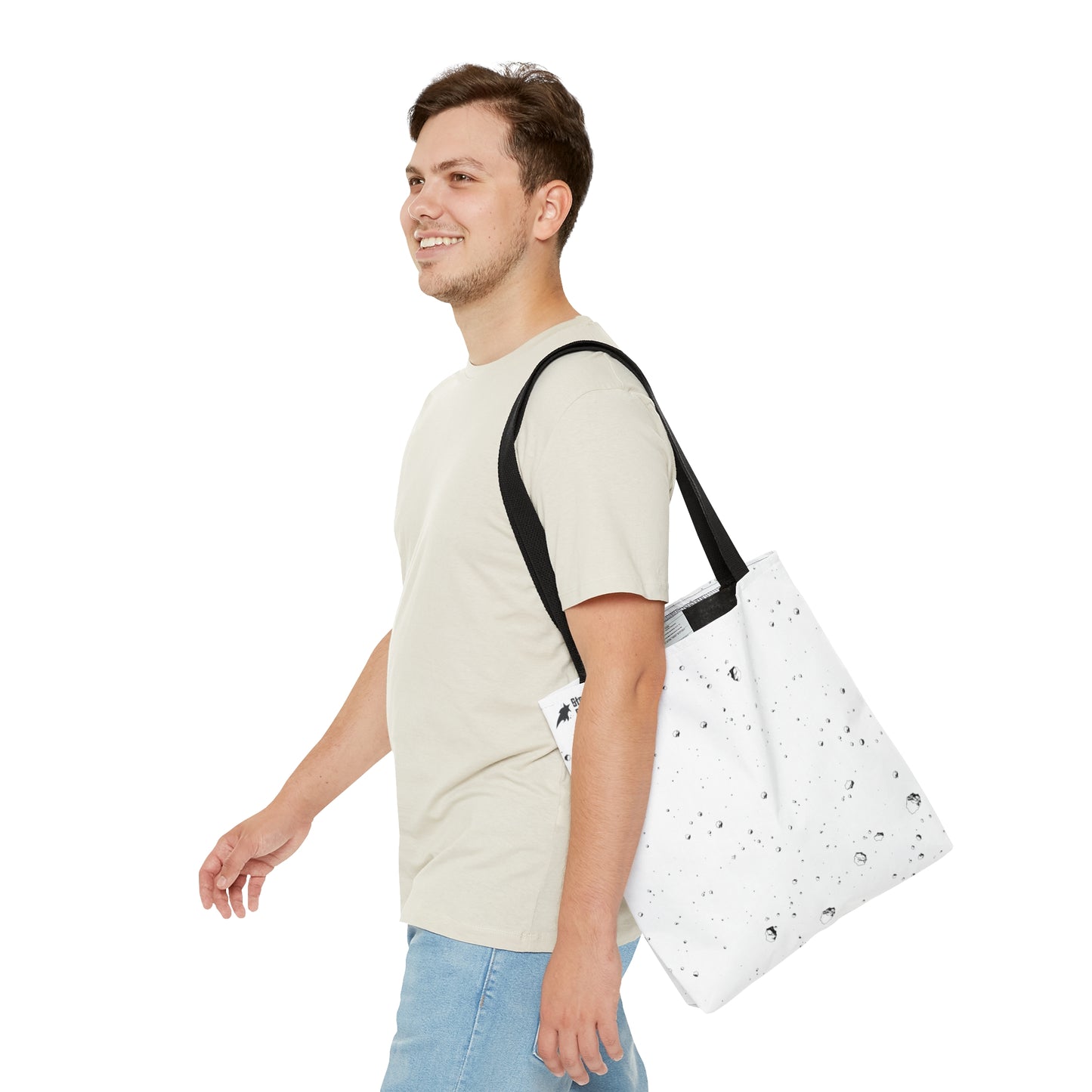 Asteroids Tote Bag (White)