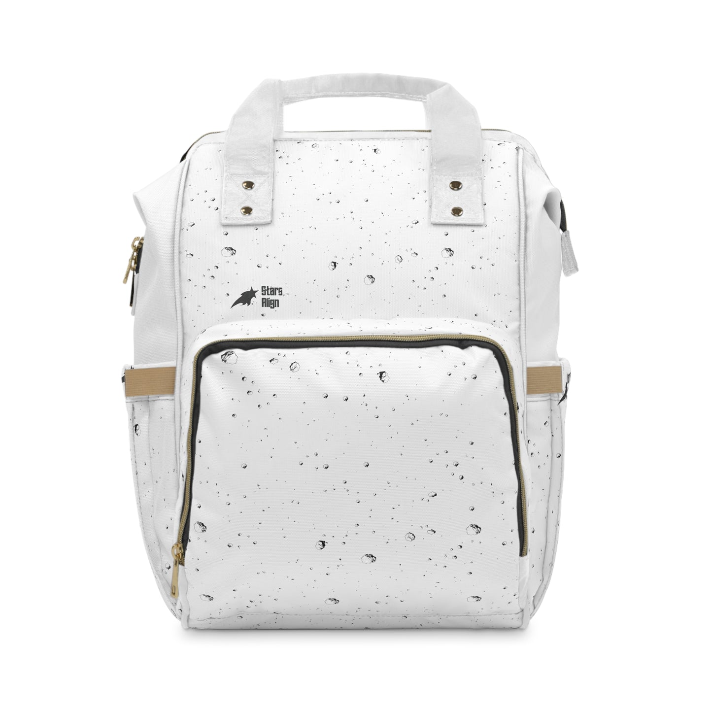 Asteroid Adventurer Diaper Backpack (White)