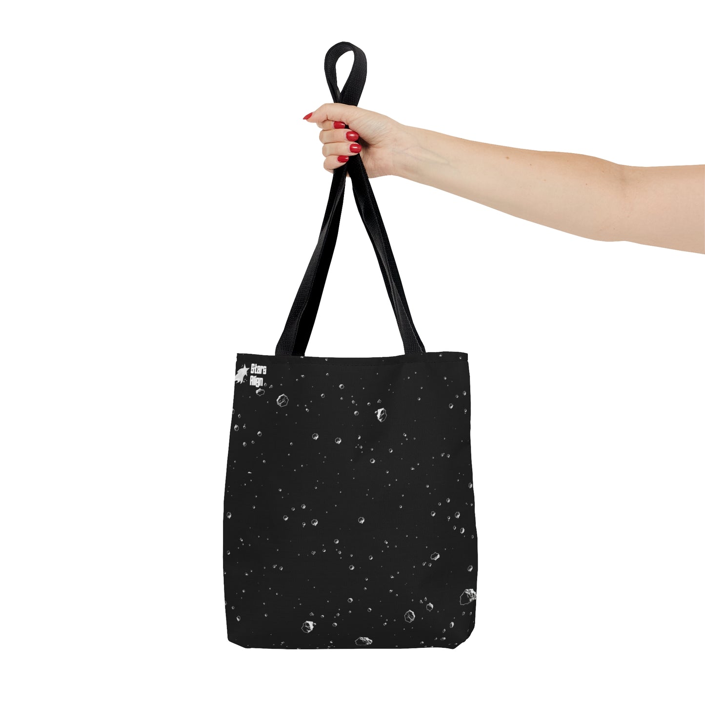 Asteroids Tote Bag (Black)