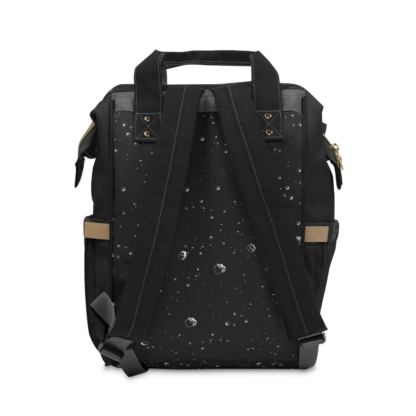 Asteroid Adventurer Diaper Backpack (Black)