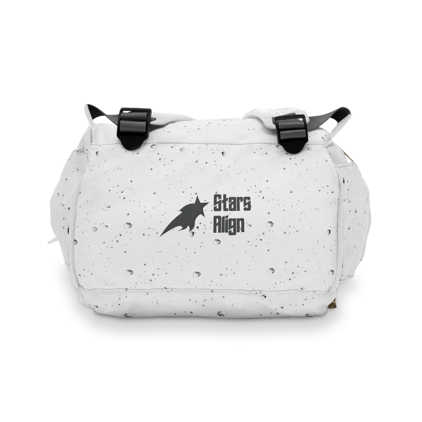 Asteroid Adventurer Diaper Backpack (White)