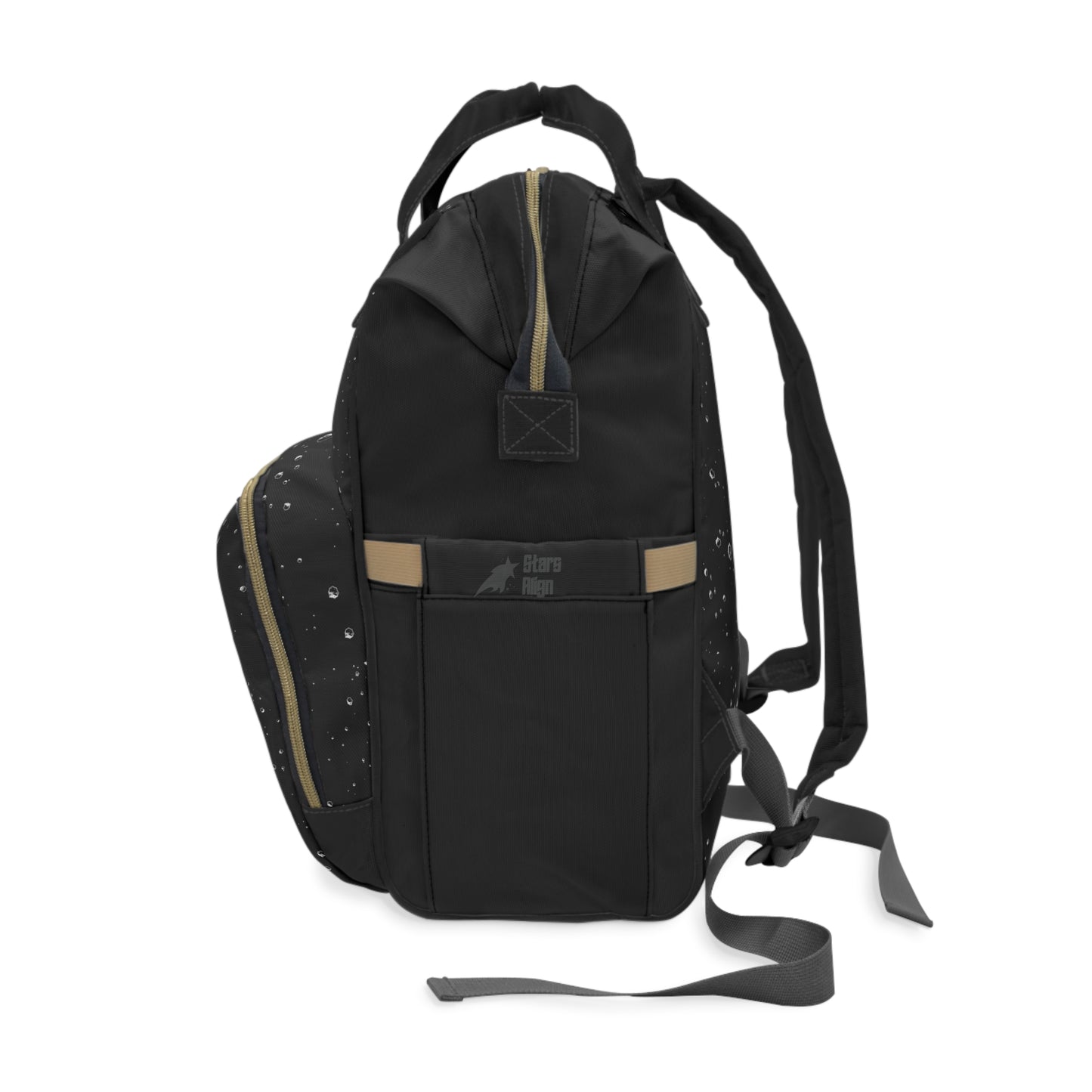 Asteroid Adventurer Diaper Backpack (Black)