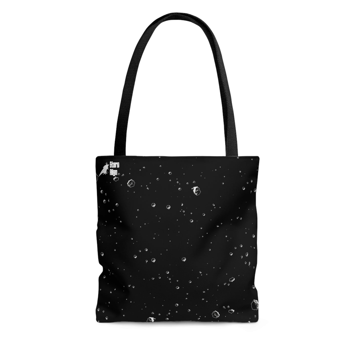 Asteroids Tote Bag (Black)