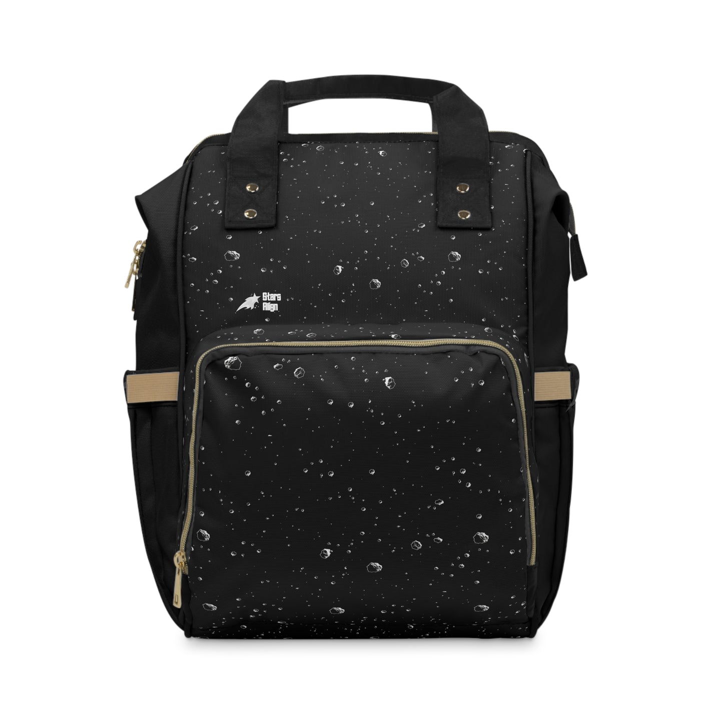 Asteroid Adventurer Diaper Backpack (Black)