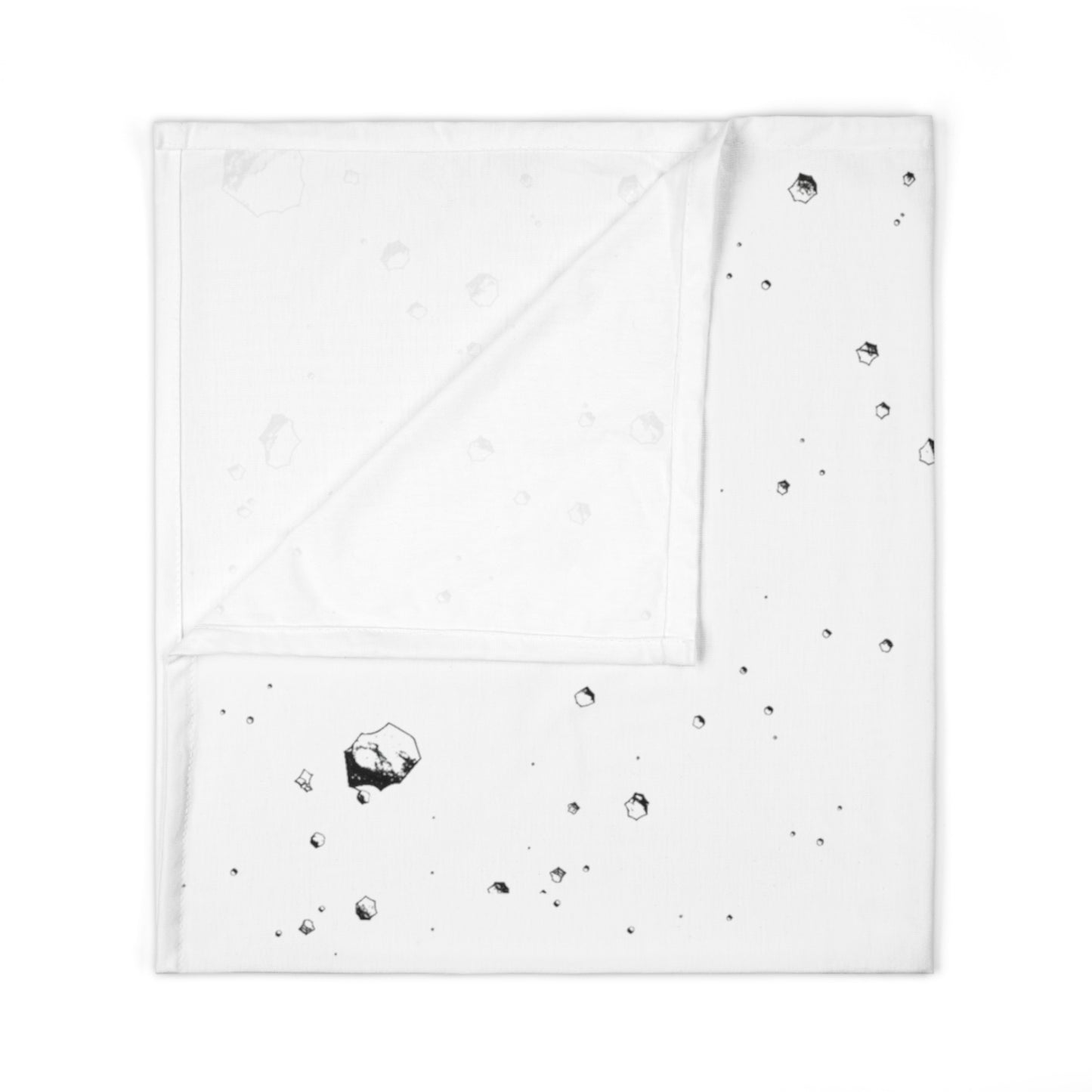 Asteroids Light - Baby Swaddle Blanket