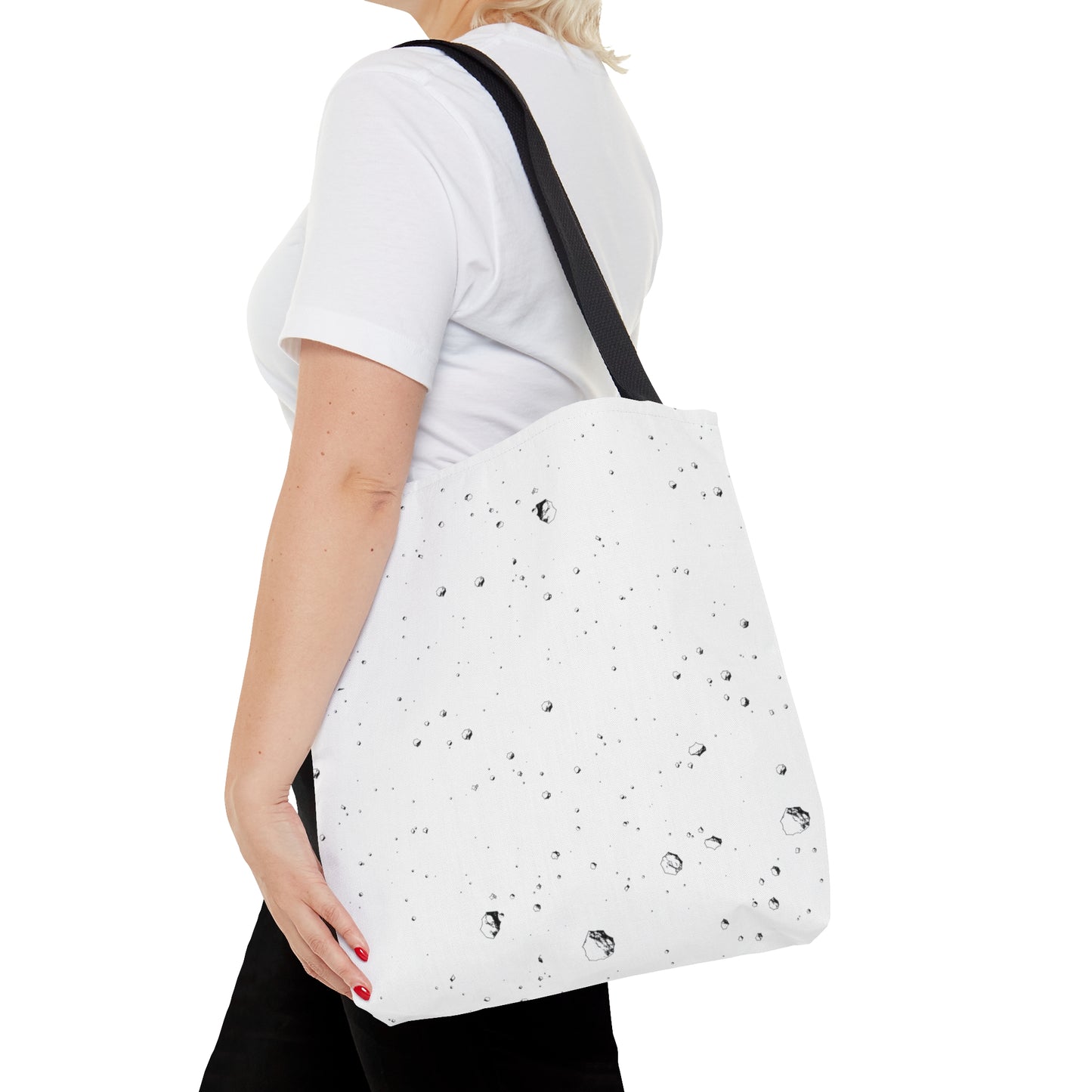 Asteroids Tote Bag (White)