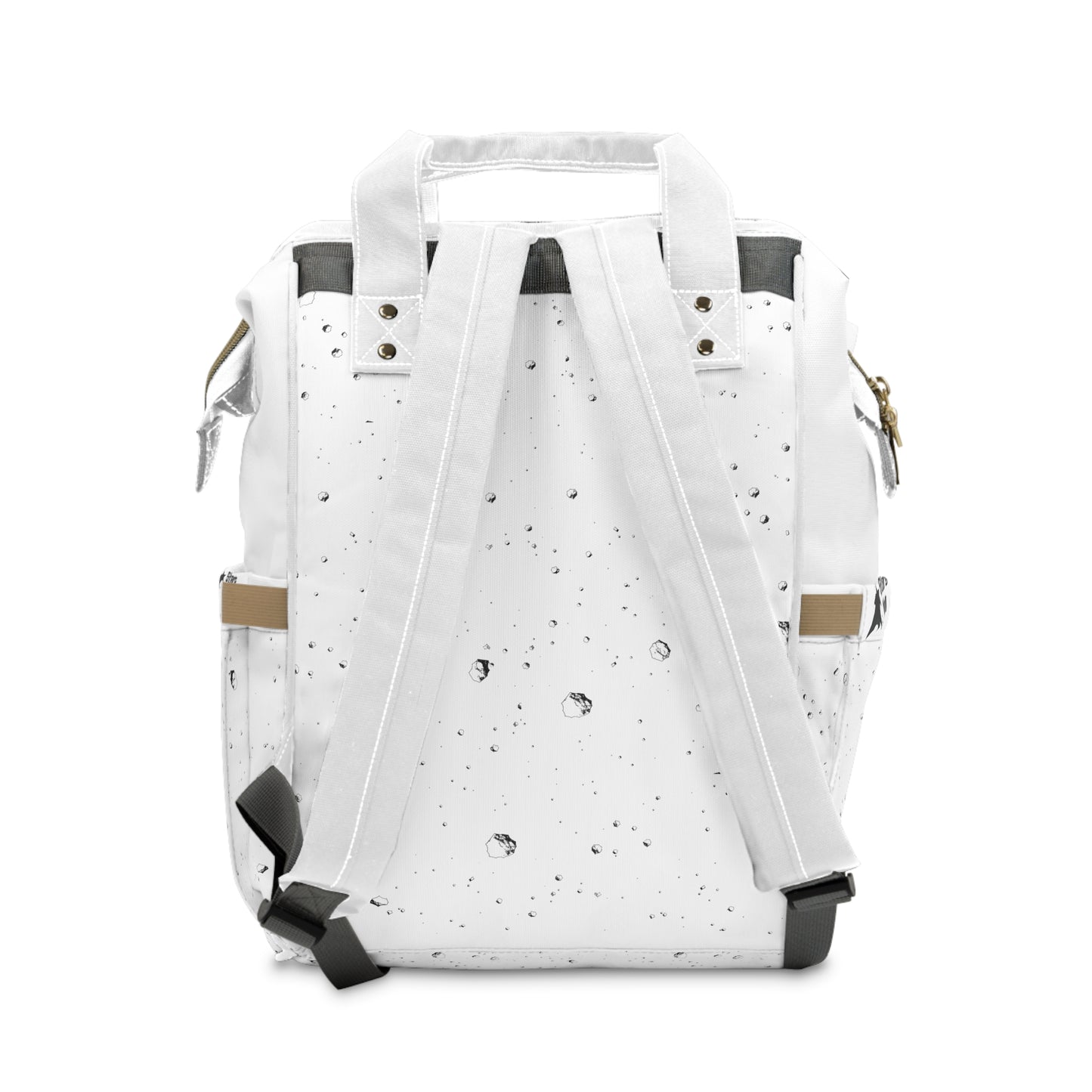 Asteroid Adventurer Diaper Backpack (White)