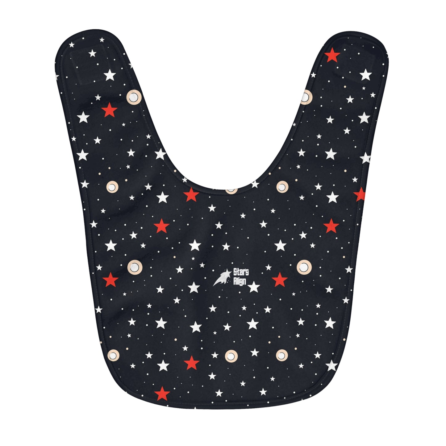 Cosmic Fleece Baby Bib