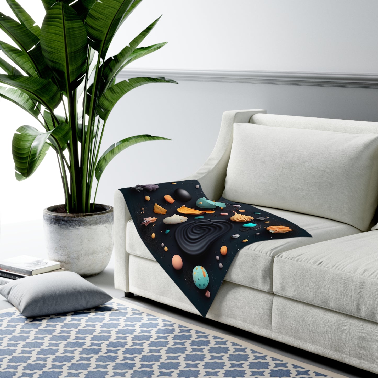 Planetary Sky - Baby Swaddle Blanket